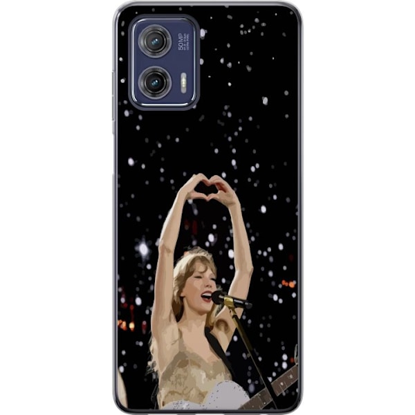 Motorola Moto G73 Genomskinligt Skal Taylor Swift