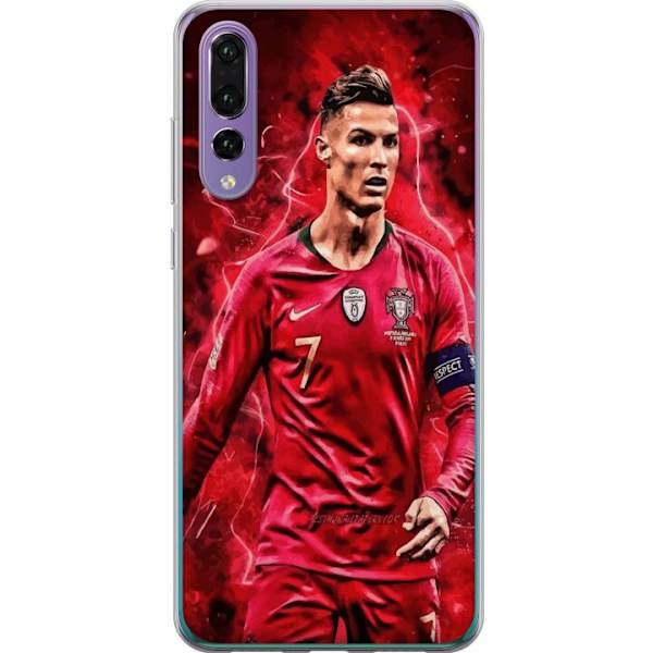 Huawei P20 Pro Genomskinligt Skal Ronaldo Skills – CR7 Design för Äkta Supporters