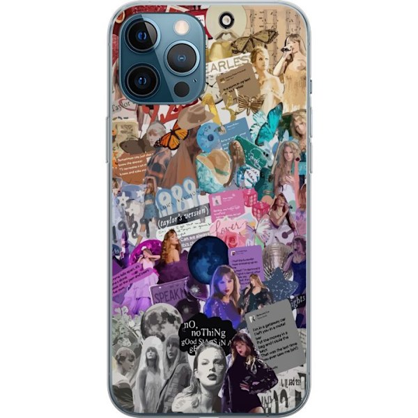 Apple iPhone 12 Pro Max Läpinäkyvä kuori Taylor Swift