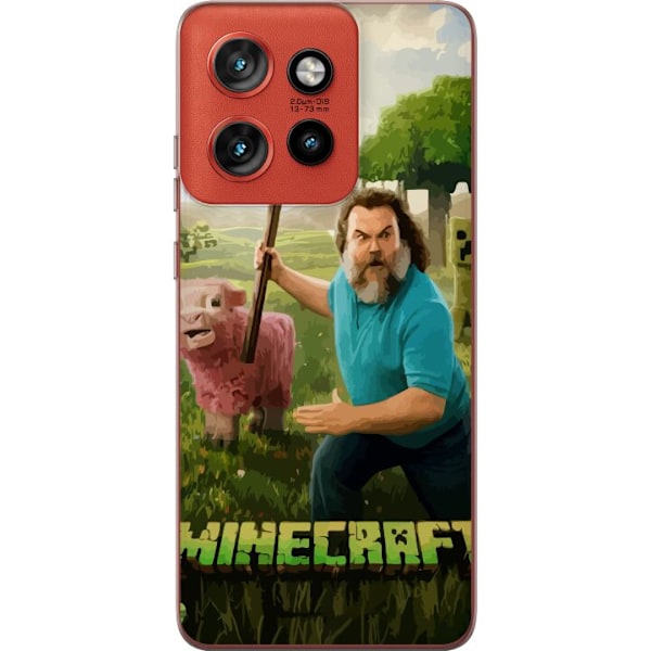 Motorola Edge 50 Neo Läpinäkyvä kuori A Minecraft Movie