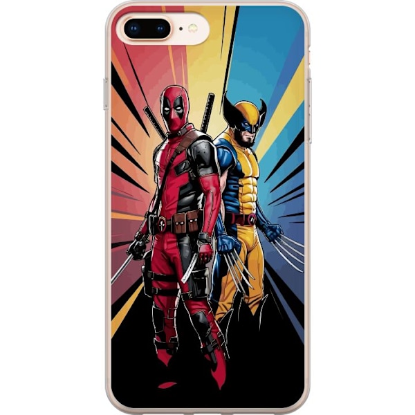 Apple iPhone 8 Plus Läpinäkyvä kuori Wolverine