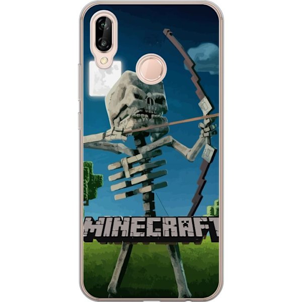 Huawei P20 lite Läpinäkyvä kuori A Minecraft Movie