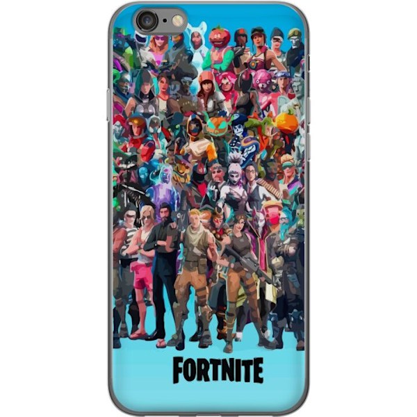 Apple iPhone 6s Gennemsigtig cover Fortnite