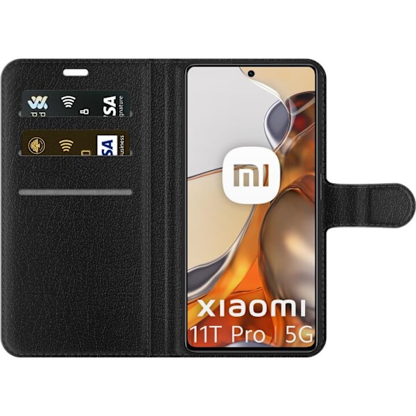 Xiaomi 11T Lompakkokotelo Jalkapallo Tuli