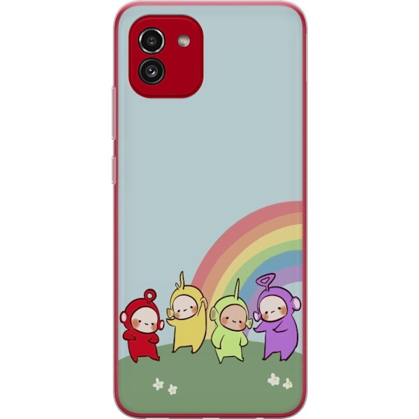 Samsung Galaxy A03 Gennemsigtig cover Teletubbies