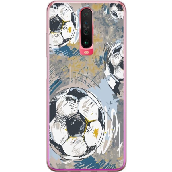 Xiaomi Redmi K30 Gennemsigtig cover Fodbold