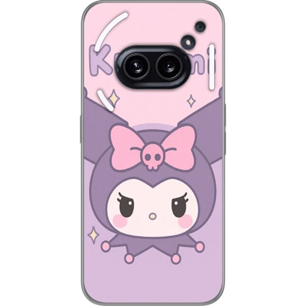 Nothing Phone (2a) Plus Läpinäkyvä kuori Kuromi Kawaii