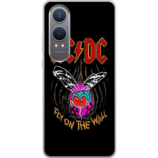 OnePlus Nord CE4 Lite Gennemsigtig cover ACDC