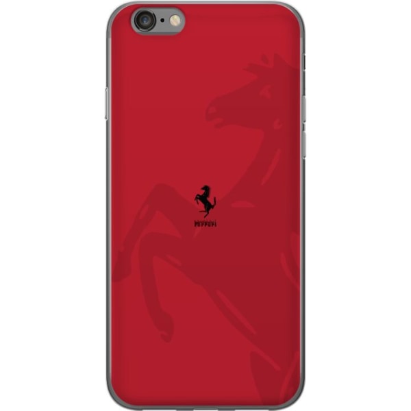 Apple iPhone 6 Läpinäkyvä kuori Ferrari