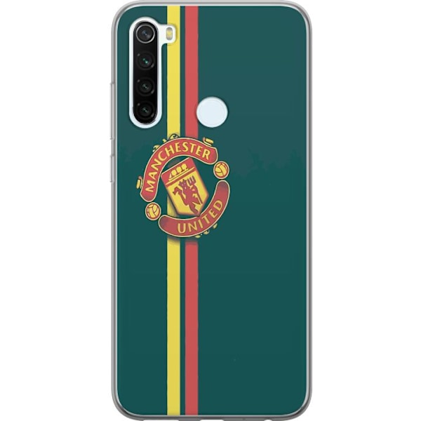 Xiaomi Redmi Note 8 Genomskinligt Skal Manchester United F.C.