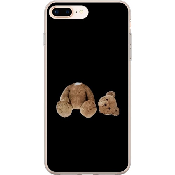 Apple iPhone 8 Plus Genomskinligt Skal Teddy DÖD