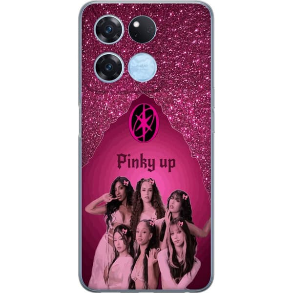 Kompatibelt Mobildeksel til OnePlus Ace Racing KATSEYE Pinky Up rosa