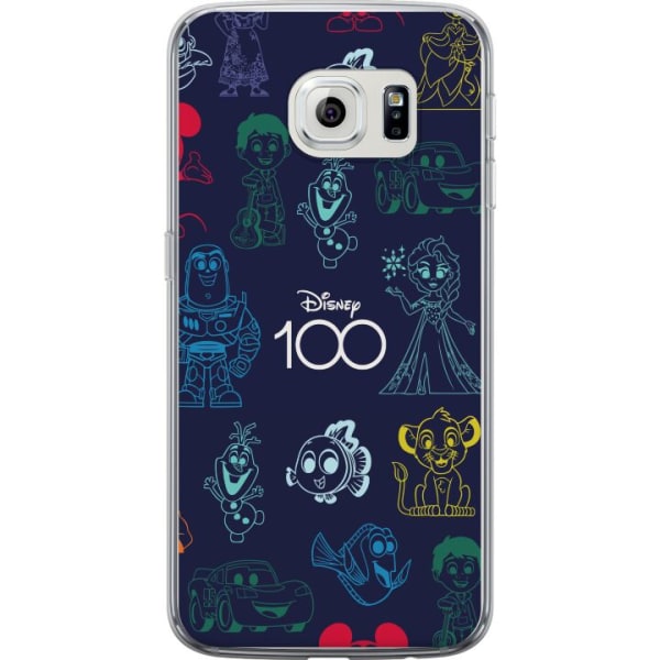 Samsung Galaxy S6 edge Gennemsigtig cover Disney 100