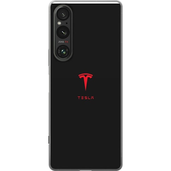 Sony Xperia 1 VI Gjennomsiktig deksel Tesla