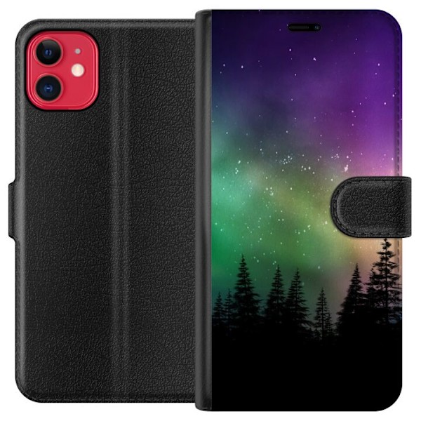Apple iPhone 11 Tegnebogsetui Nordlys
