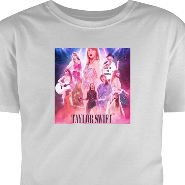 T-shirt för Vuxen | Klassisk Vuxen-T-shirt Taylor Swift grå L