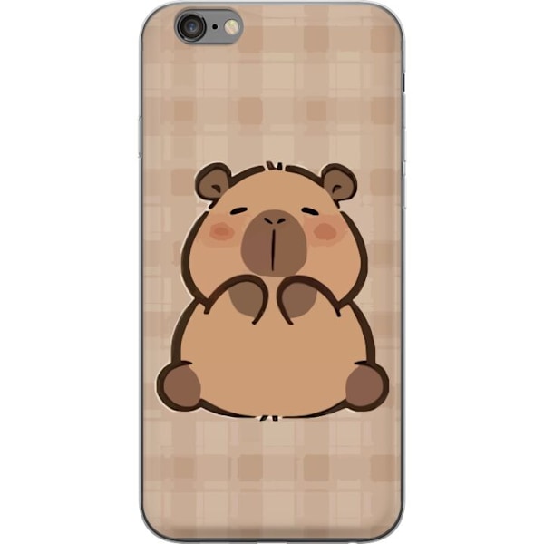 Apple iPhone 6 Plus Genomskinligt Skal Mobilskal kawaii capybara flera figurer japansk stil