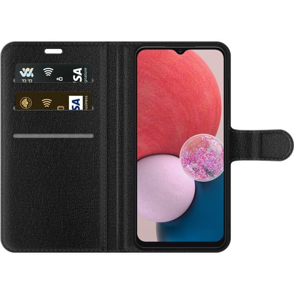Kompatibelt Plånboksfodral till Samsung Galaxy A13 Pikachu gul