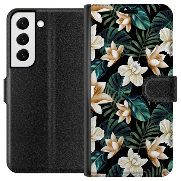 Samsung Galaxy S22 5G Plånboksfodral Blommor