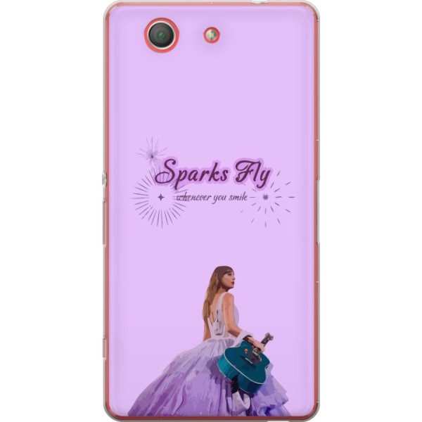 Sony Xperia Z3 Compact Gennemsigtig cover Taylor Swift - Spark