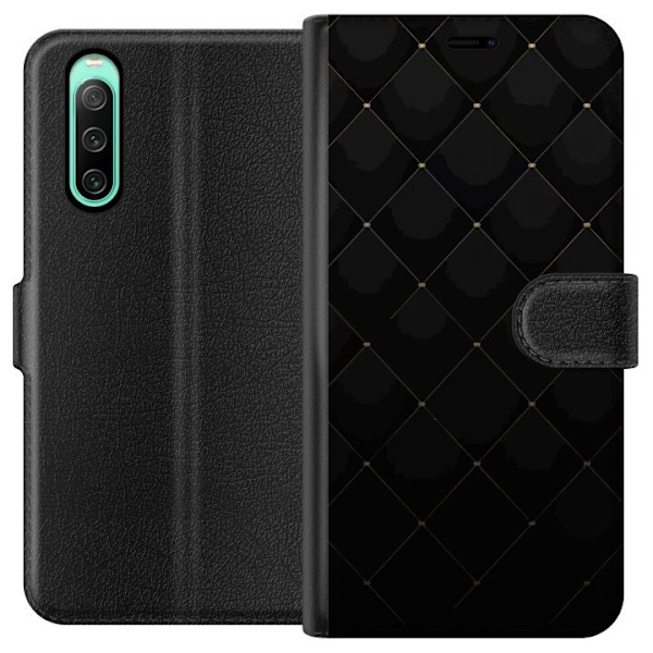 Sony Xperia 10 IV Tegnebogsetui Unikt Mønster