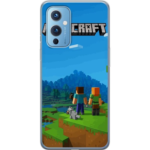 OnePlus 9 Genomskinligt Skal Minecraft Key Art