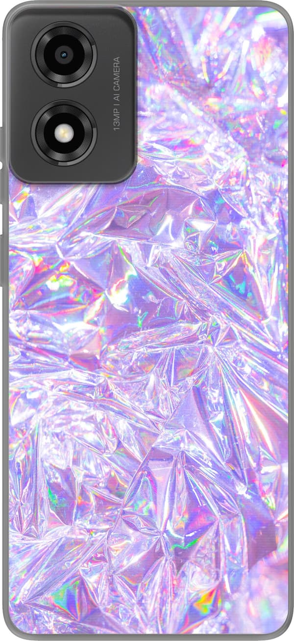 Kompatibel Mobilcover til Motorola Moto E14 Glitter