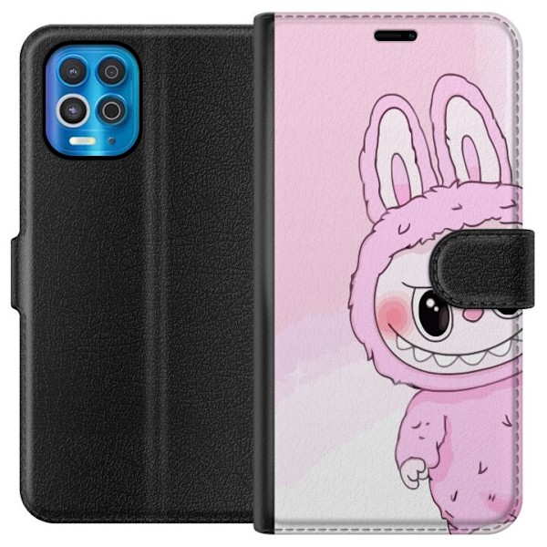 Motorola Edge S Lommeboketui Labubu Bunny-serien