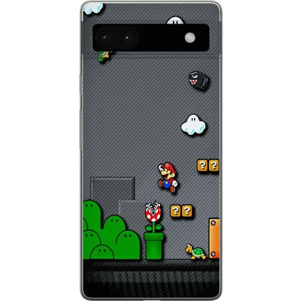 Kompatibelt Mobilskal till Google Pixel 6a Super Mario Bros