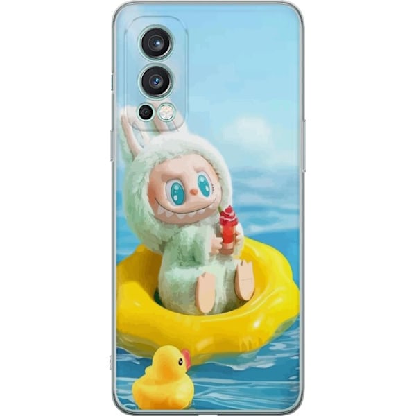 OnePlus Nord 2 5G Läpinäkyvä kuori Labubu Macaron-sarja