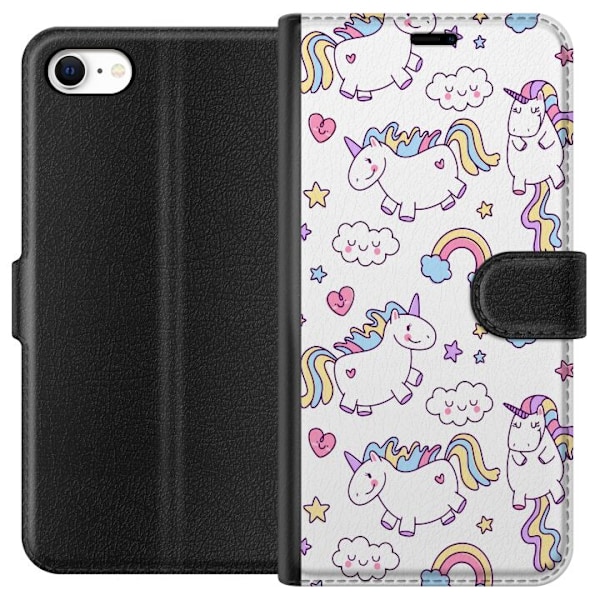 Apple iPhone 6 Plånboksfodral Unicorn Pattern