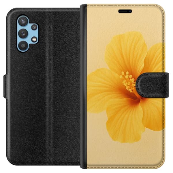 Yhteensopiva Lompakkokotelo Samsung Galaxy A32 5G Lemon Zing