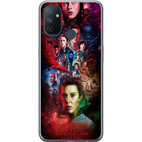 OnePlus Nord N100 Gjennomsiktig deksel Stranger Things