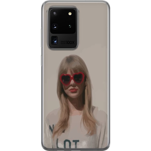 Samsung Galaxy S20 Ultra Gennemsigtig cover Taylor Swift