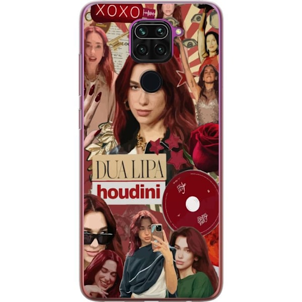 Xiaomi Redmi Note 9 Genomskinligt Skal Dua Lipa – Fashion &