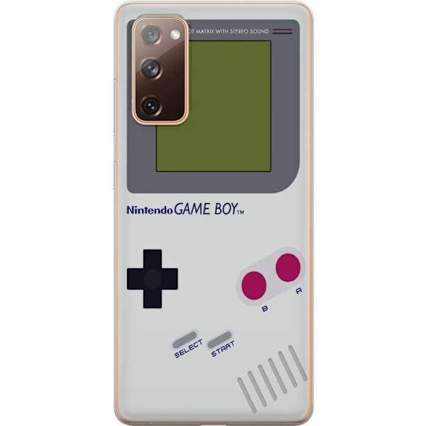 Samsung Galaxy S20 FE Genomskinligt Skal Game Boy