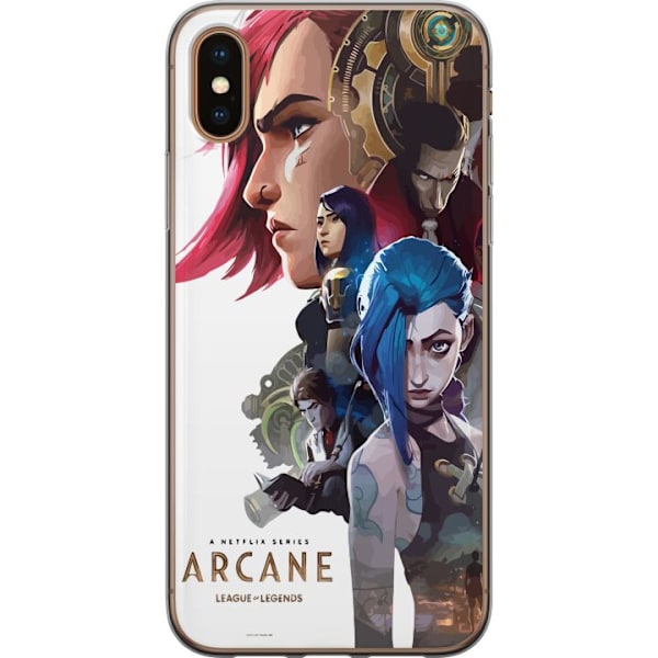 Apple iPhone XS Läpinäkyvä kuori League of Legends