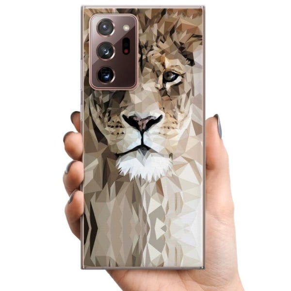 Samsung Galaxy Note20 Ultra TPU Mobilcover Løve