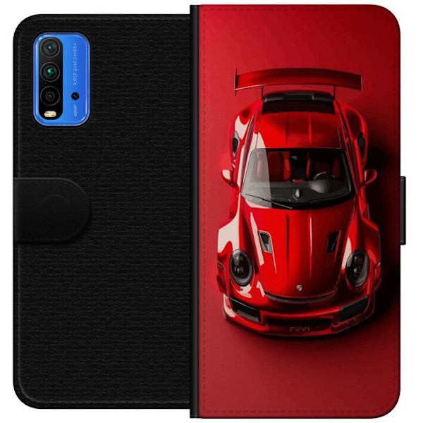 Xiaomi Redmi Note 9 4G Plånboksfodral Porsche