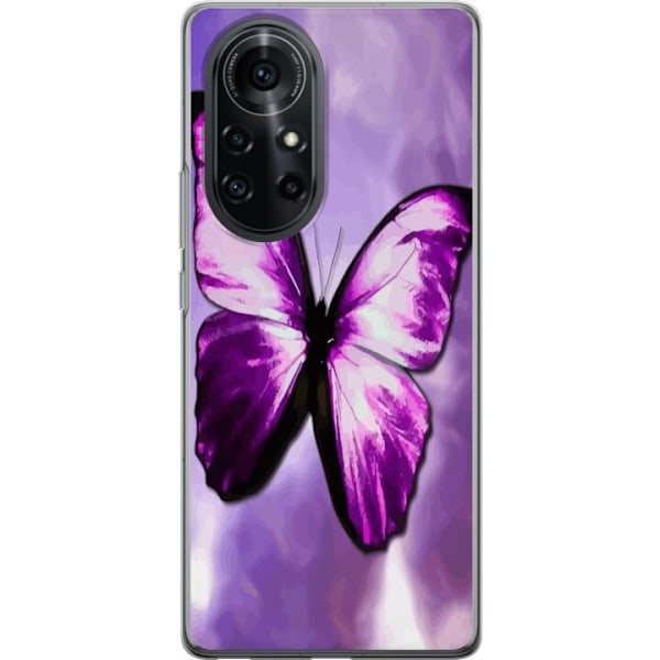 Huawei nova 8 Pro Gjennomsiktig deksel Fjäril