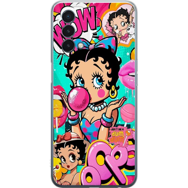 OnePlus Nord N200 5G Genomskinligt Skal Betty Boop