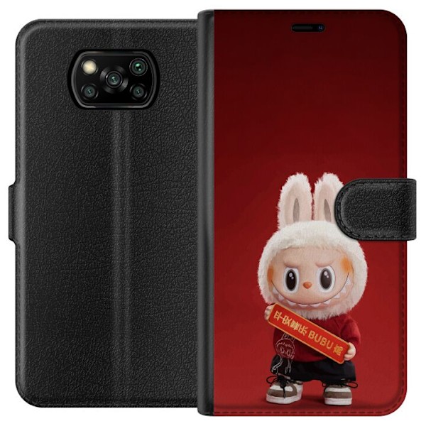 Xiaomi Poco X3 NFC Tegnebogsetui Pop Mart The Monsters Labubu