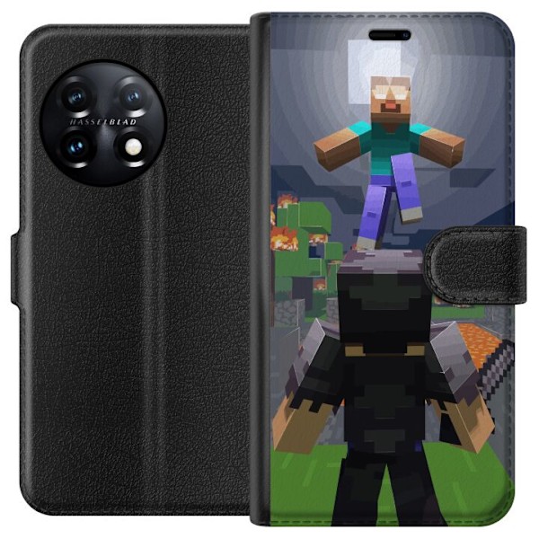 OnePlus 11R Tegnebogsetui Minecraft