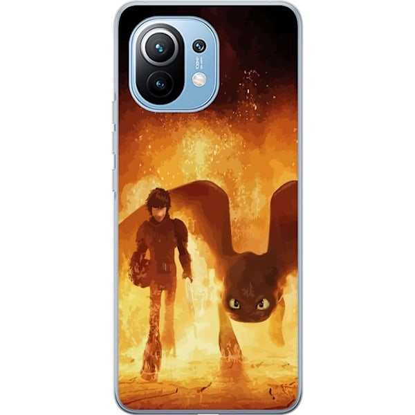 Xiaomi Mi 11 Gennemsigtig cover Drage Træner
