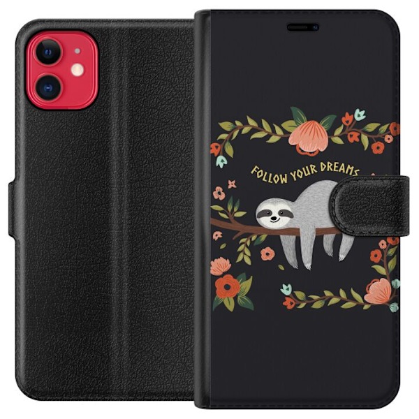 Apple iPhone 11 Lompakkokotelo Viisauden laiskuus