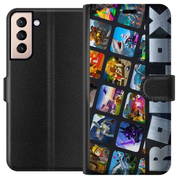 Kompatibelt Plånboksfodral till Samsung Galaxy S21 Roblox