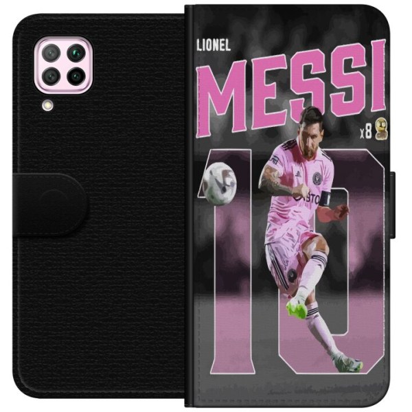 Huawei P40 lite Plånboksfodral Lionel Messi - Rosa