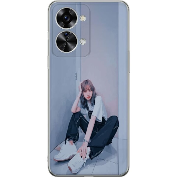 OnePlus Nord 2T Genomskinligt Skal Lisa from Blackpink – K-pop Style Icon