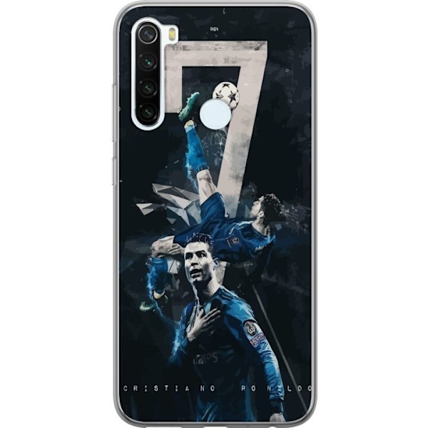 Xiaomi Redmi Note 8 Gennemsigtig cover Ronaldo