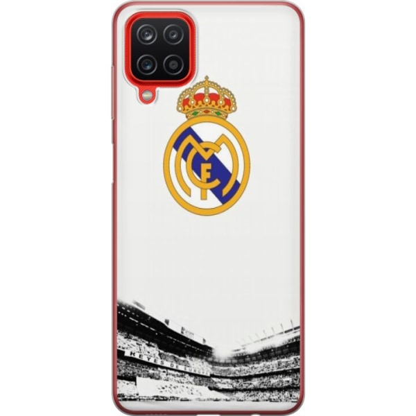 Samsung Galaxy A12 Genomskinligt Skal Real Madrid CF